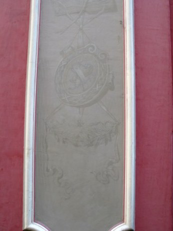 Details of artistic entrance decoration Bloomsbury London Details of artistic entrance decoration Bloomsbury London