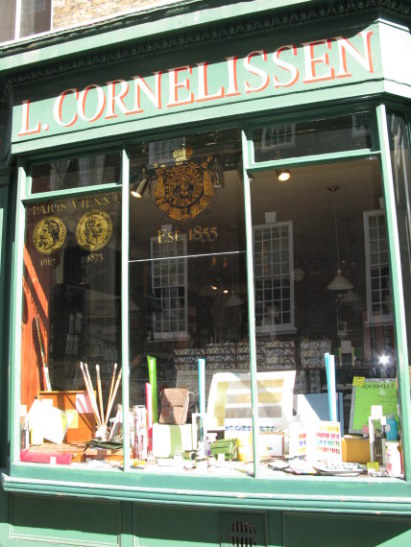 L. Cornelissen Artists Suppliers in Great Russell Street Bloomsbury London L. Cornelissen Artists Suppliers in Great Russell Street Bloomsbury London