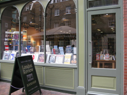 London Review Bookshop in Bloomsbury London London Review Bookshop in Bloomsbury London