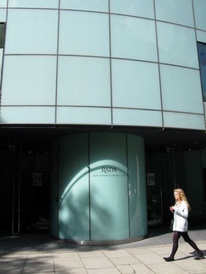Royal Academy of Dramatic Arts (RADA) modern building in Bloomsbury London Royal Academy of Dramatic Arts (RADA) modern building in Bloomsbury London