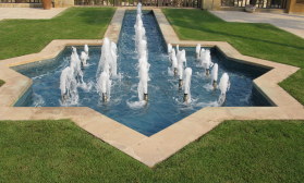 Star fountain Emirates Palace Hotel Abu Dhabi Star fountain Emirates Palace Hotel Abu Dhabi