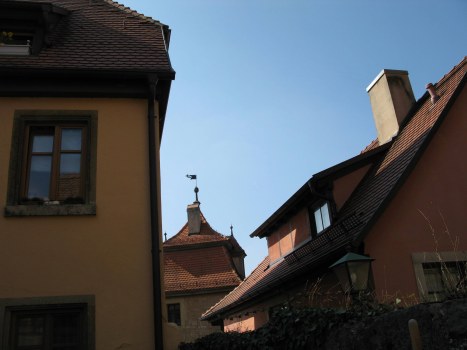 Rothenburg ob der Tauber rooftops Rothenburg ob der Tauber rooftops