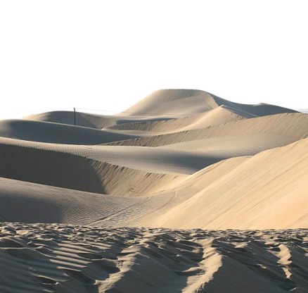 Abu Dhabi Desert: Criss cross Dunes