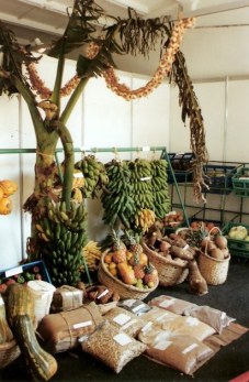 Agricultural produce display-Agricultural Fair- Havana-Cuba