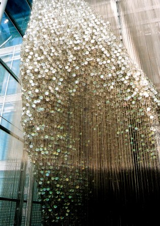Thomas Heatherwick's Bleigiessen in London -glass bead colours
