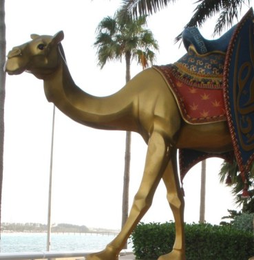 Golden Camel Burj Al Arab Dubai
