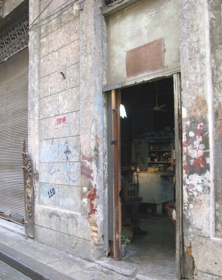 Carpentry shop in  Havana Cuba