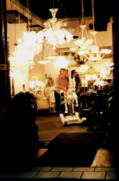 Chandeliers in the French Quarter New Orleans