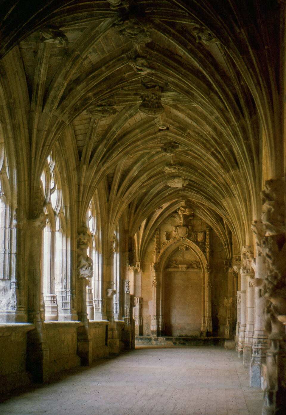 Cadouin Abbey Cloister, Dordogne, France Cadouin Abbey Cloister, Dordogne, France