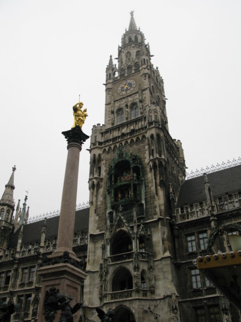 Column of Saint Mary Mareinplatz Munich