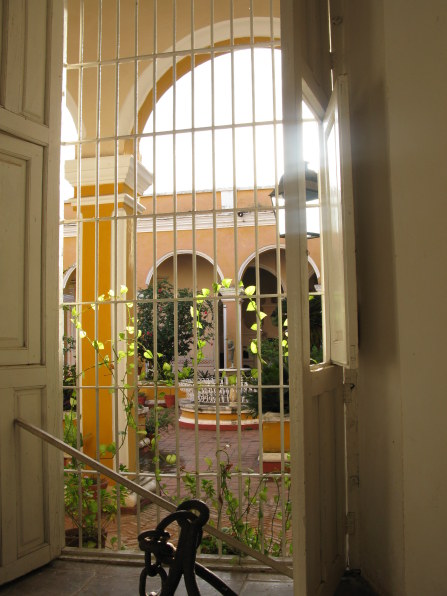 Courtyard view Palacio Cantero Trinidad de Cuba