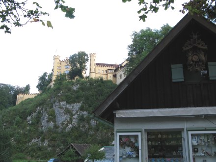 Black forest cuckoo clock in Hohenschwangau Bavaria