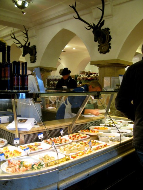 Delicatessen of  Dallmayr store Munich