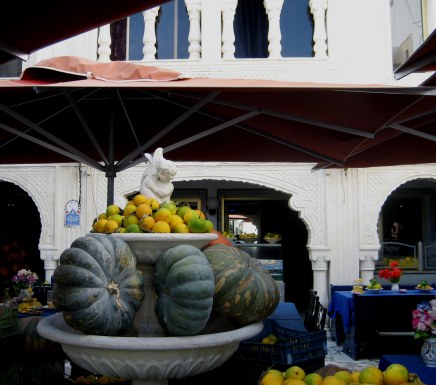 Fresh vegetables displayed in Tunisia