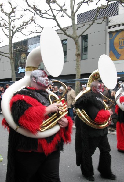 Mainz Carnival Children’s Parade Guggemusik band