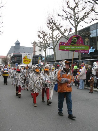 Mainz Carnival Children’s Parade ducks