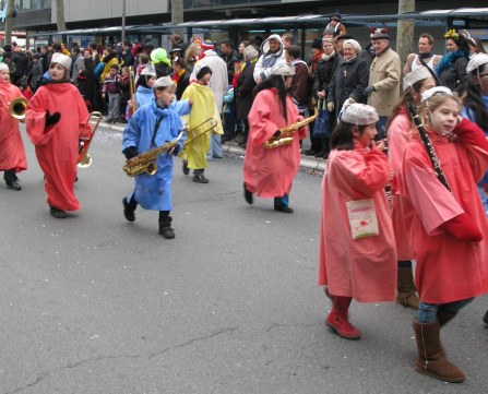 Mainz Carnival Children’s Parade little band