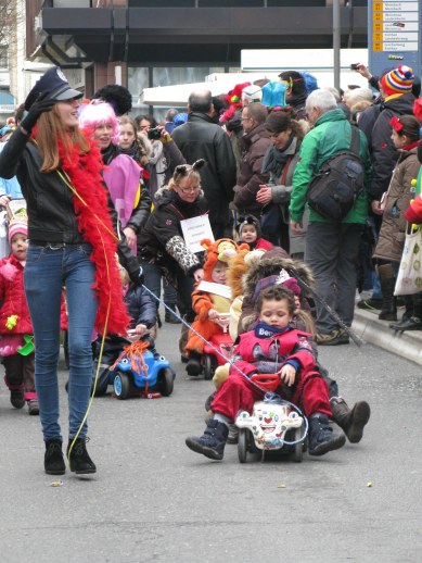 Mainz Carnival Children’s Parade pedal cars