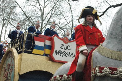 Mainz Carnival Parade Rosenmontag Marshal