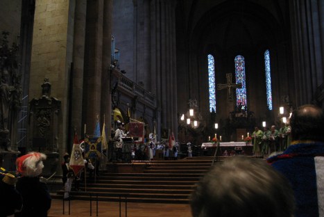 Mainz Carnival Sunday cathedral mass