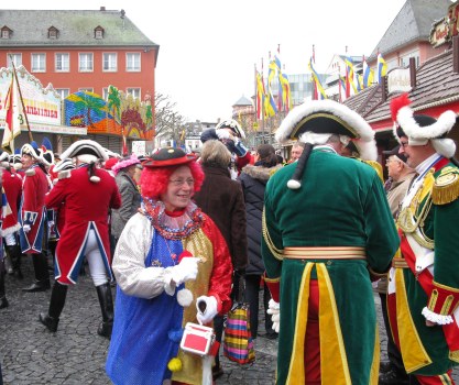 Mainz Carnival Sunday colourful costumes