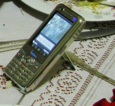 Mobile phone with TV