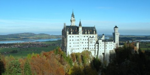 Neuschwanstein Castle from the Marienbrücke Neuschwanstein Castle from the Marienbrücke