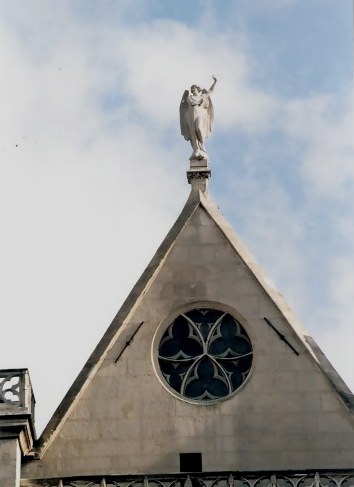 Angel of the Paris Church of Saint-Germain-l’Auxerrois 