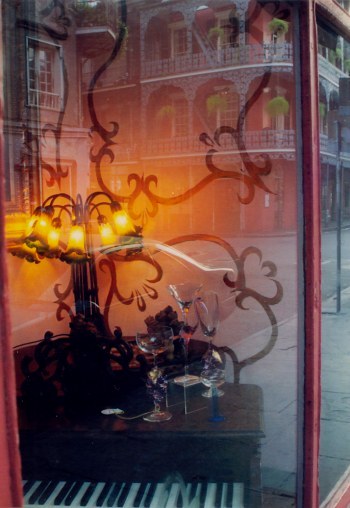 Famous corner in the French Quarter New Orleans