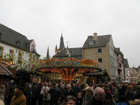 Trier Christmas Market carousel