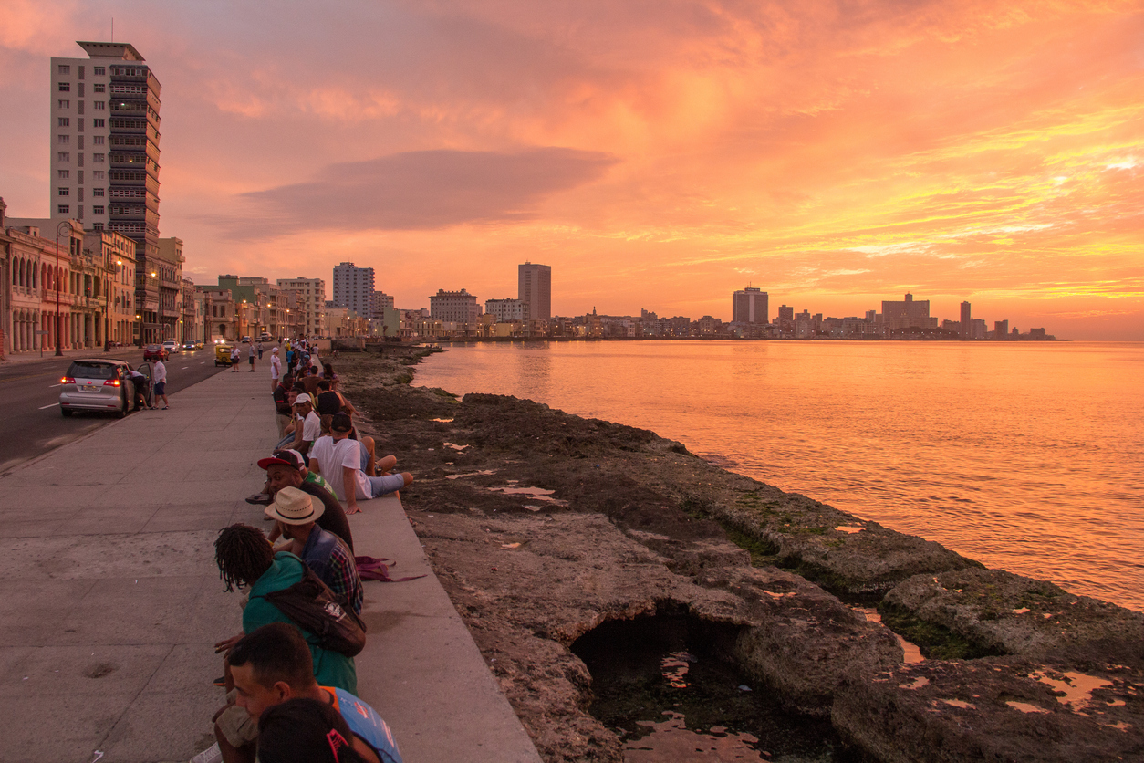 The Malecón Havana Cuba