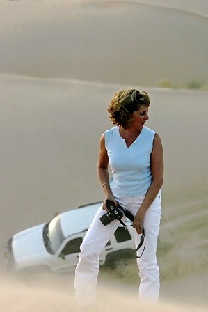 Abu Dhabi Desert atop dune