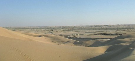 Abu Dhabi desert dwellings