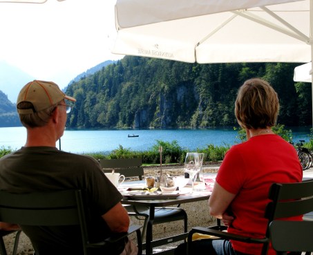 Alpensee terrace restaurant Hohenschwangau