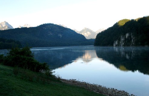 Alpsee Hohenschwangau Bavaria