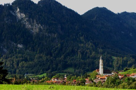 Bavarian valley village