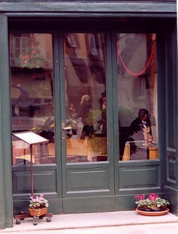 Bergamo Alta Restaurant reflections