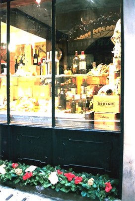 Bergamo Alta wine shop