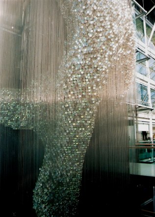 Thomas Heatherwick's Bleigiessen in London middle floor view