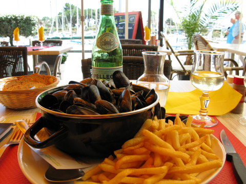 Boyardville Île d’Oléron moules frites