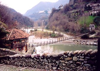 Brembilla Valley Suspension Bridge