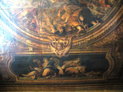 Ceiling fresco end Hospices de Beaune