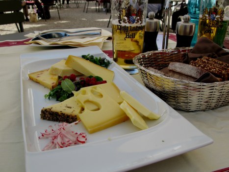 Cheese platter Alpenrose am See Hohenschwangau