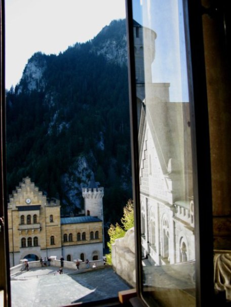 Citadel entrance to Neuschwanstein Castle Bavaria