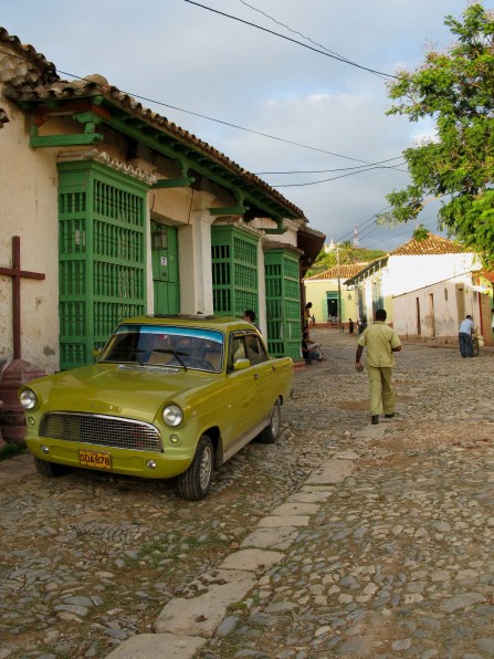 Classic Ford Consul in Trinidad de Cuba