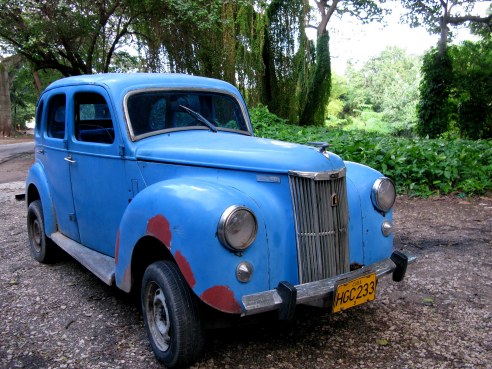 Classic Ford Prefect Almendares Park Cuba