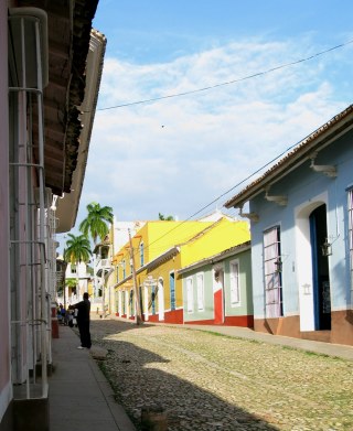Colourful houses of Trinidad de Cuba