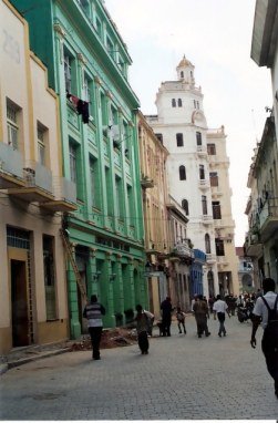 Colourful restored buildingd of Habana Viejo