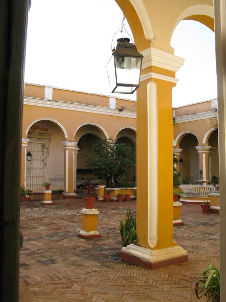 Courtyard of Palacio Cantero Trinidad de Cuba