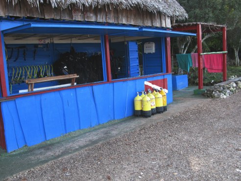 Dive shop Bay of Pigs Cuba